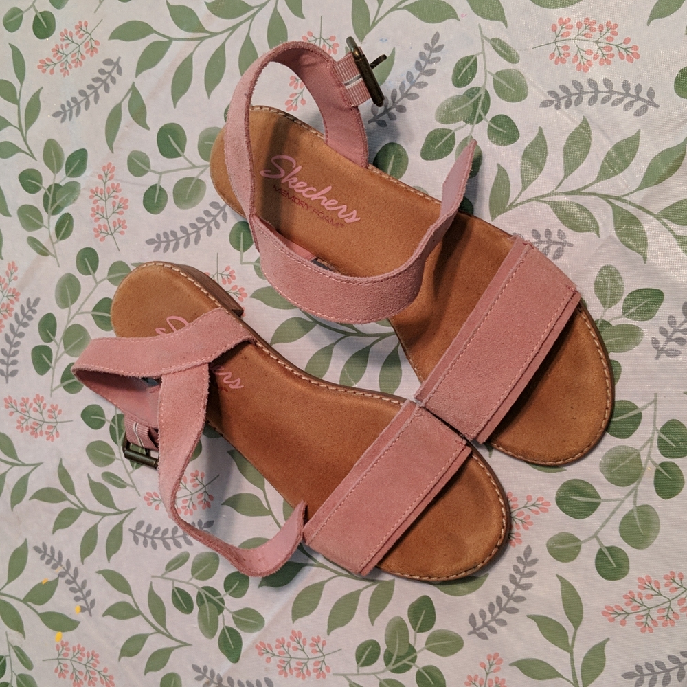 Women's Skechers Pink Sandals